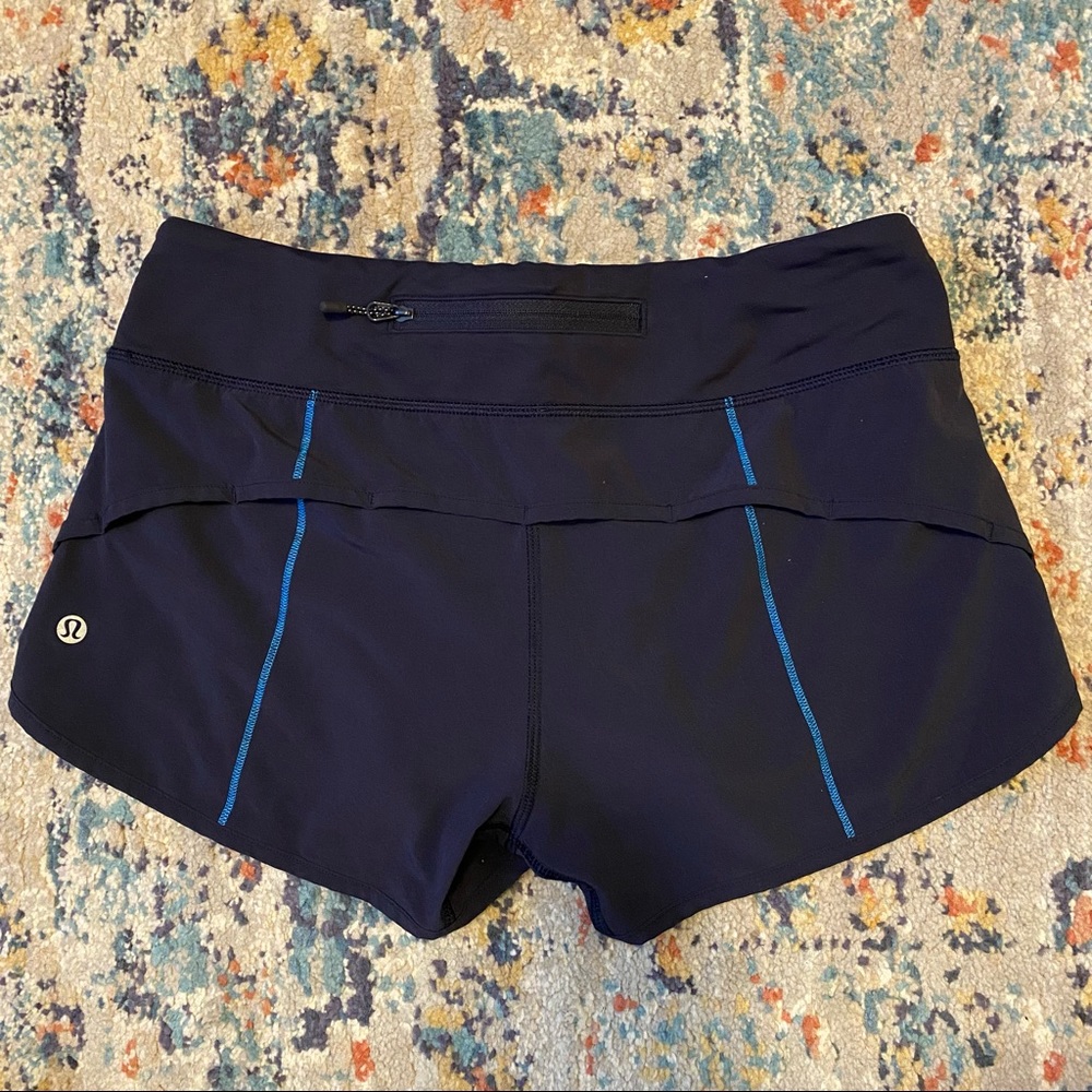 lululemon Speed Shorts • Size 4 • EUC